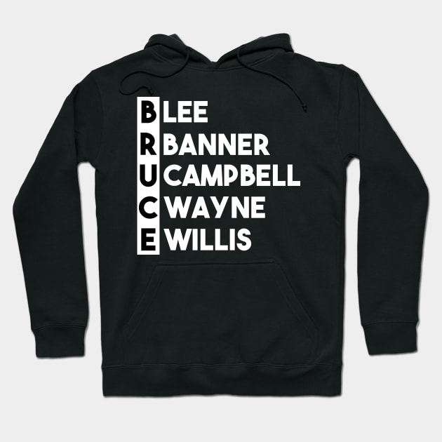 Best Name in the World...Bruce Hoodie by Movielovermax